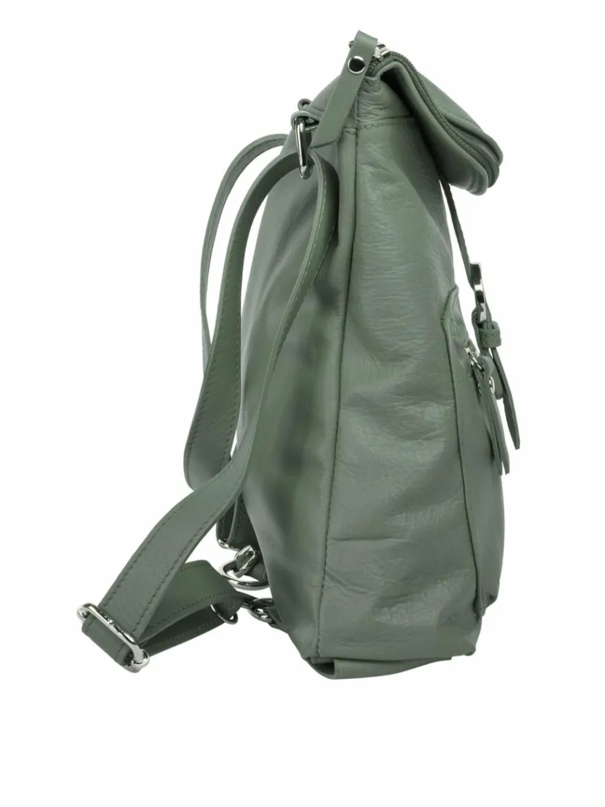 forty° Taschen & Rucksäcke*Damen Rucksack grün uni