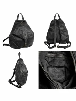 Samantha Look Taschen & Rucksäcke*Damen Rucksack schwarz uni