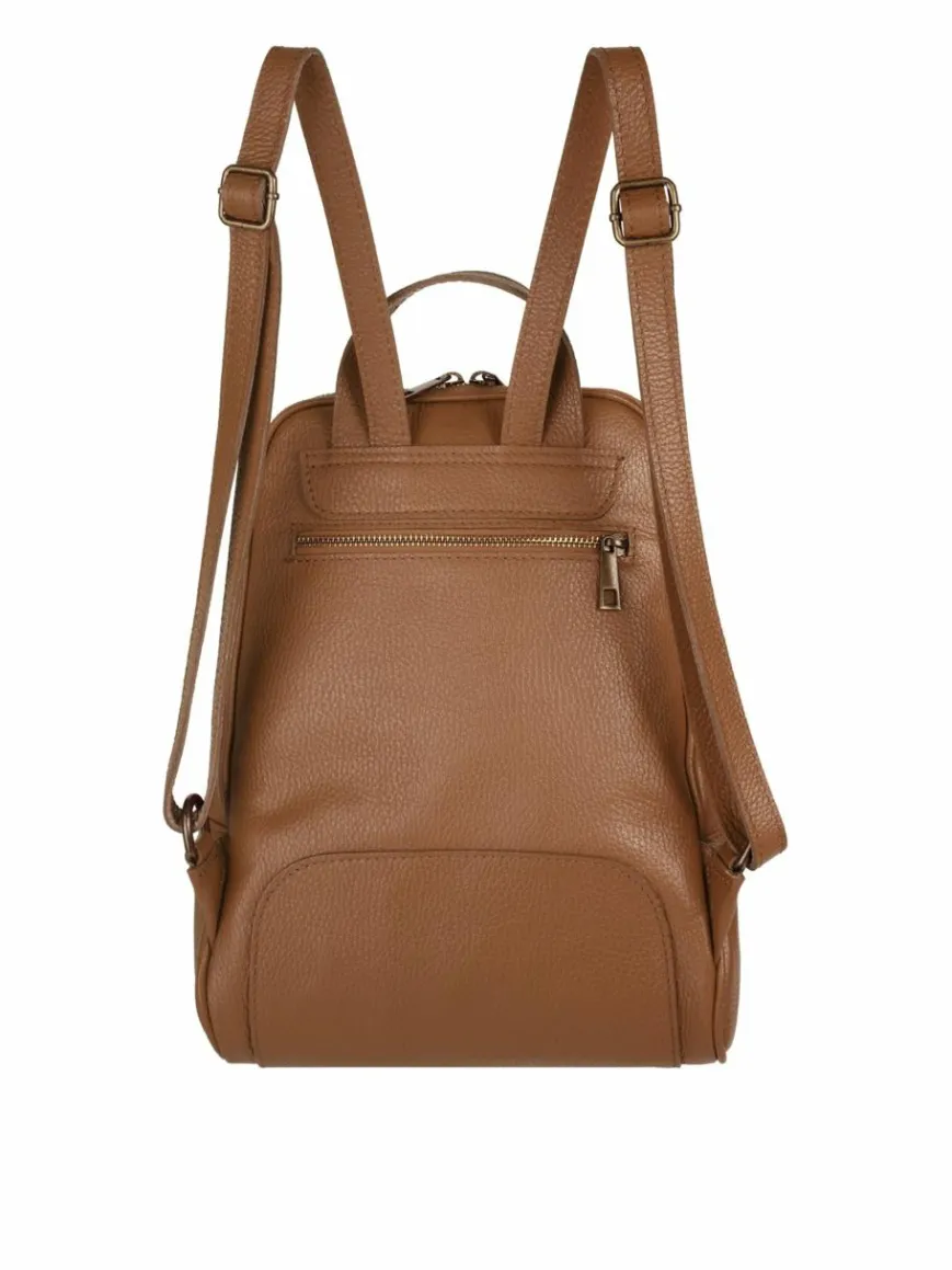 Samantha Look Taschen & Rucksäcke*Damen Rucksack cognac uni