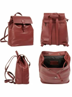 Cluty Taschen & Rucksäcke*Damen Rucksack orange uni