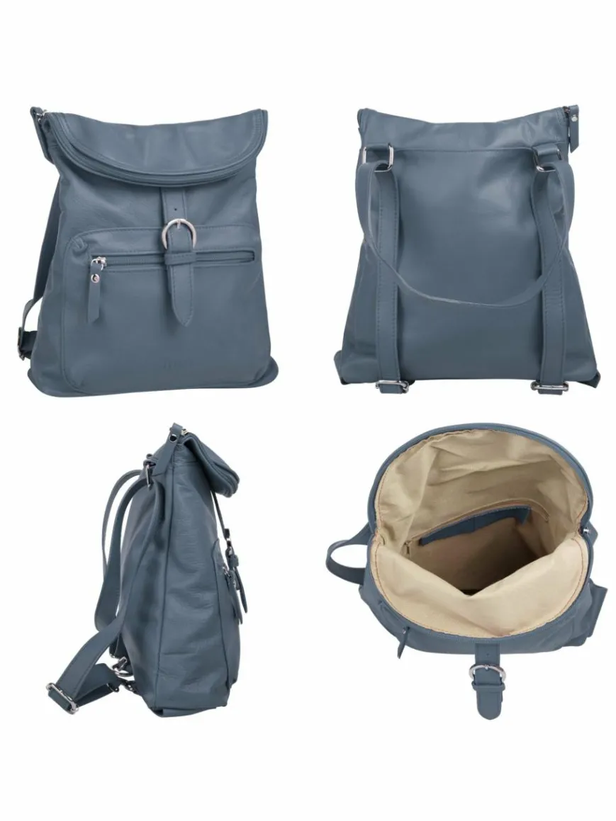 forty° Taschen & Rucksäcke*Damen Rucksack blau uni