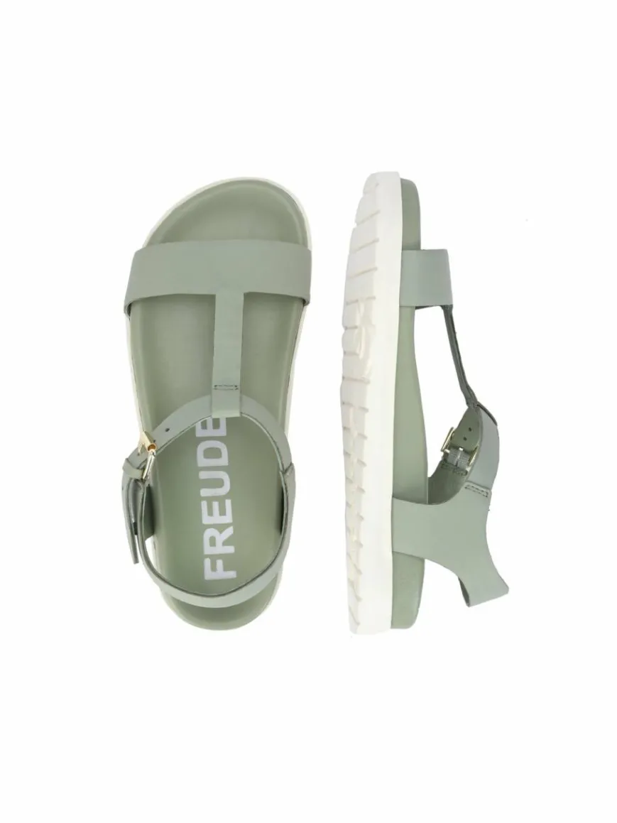 FREUDE Sandalen & Sandaletten*Damen Sandale - ARTE grün uni