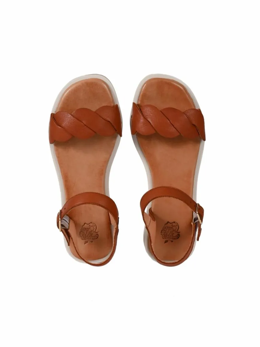 Apple of Eden Sandalen & Sandaletten*Damen Sandale - AVA cognac uni