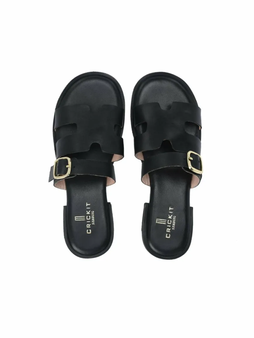 Crickit Sandalen & Sandaletten*Damen Sandale - ODETTE schwarz uni