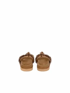 Crickit Zehentrenner|Sandalen & Sandaletten*Damen Sandale - ODINE camel uni