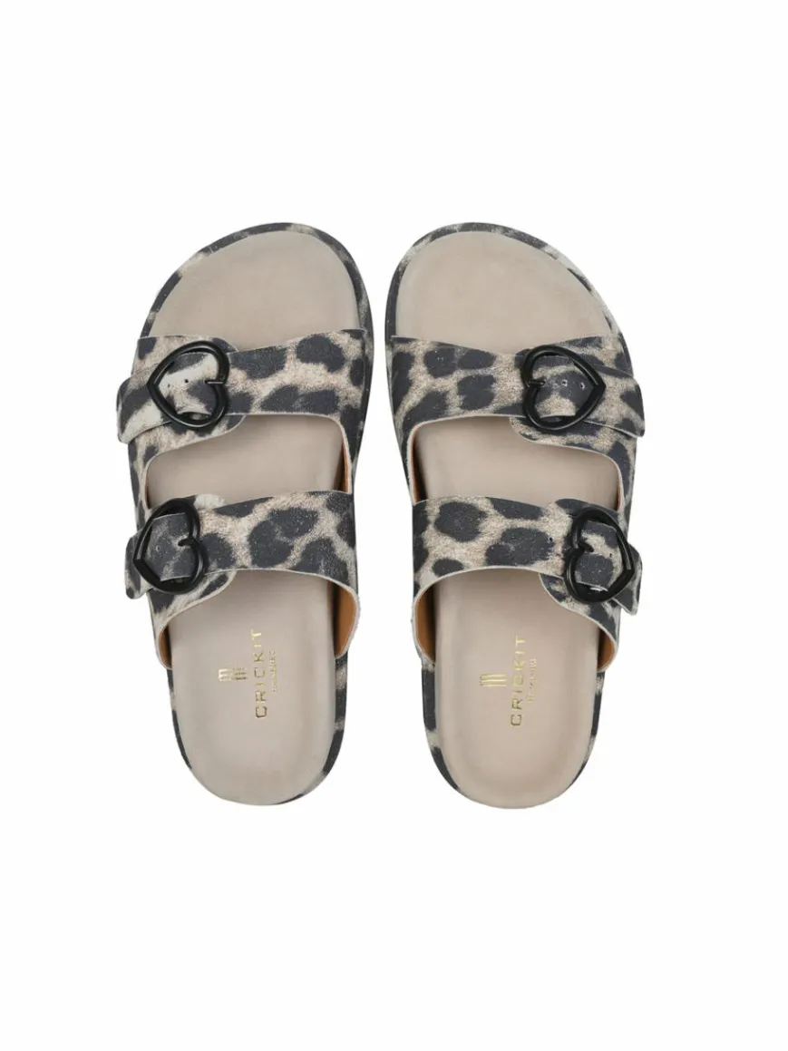 Crickit Sandalen & Sandaletten*Damen Sandale - RINA beige bedruckt