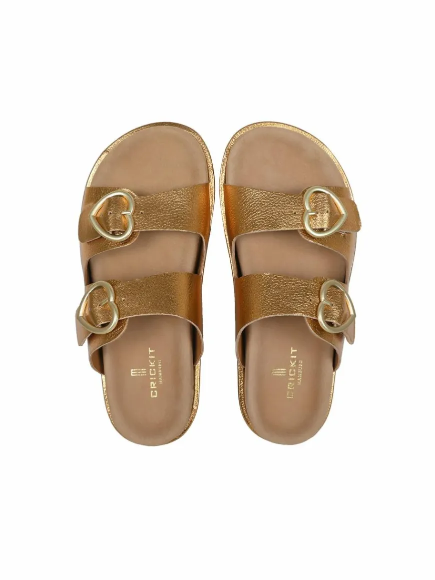 Crickit Sandalen & Sandaletten*Damen Sandale - RINA camel bedruckt