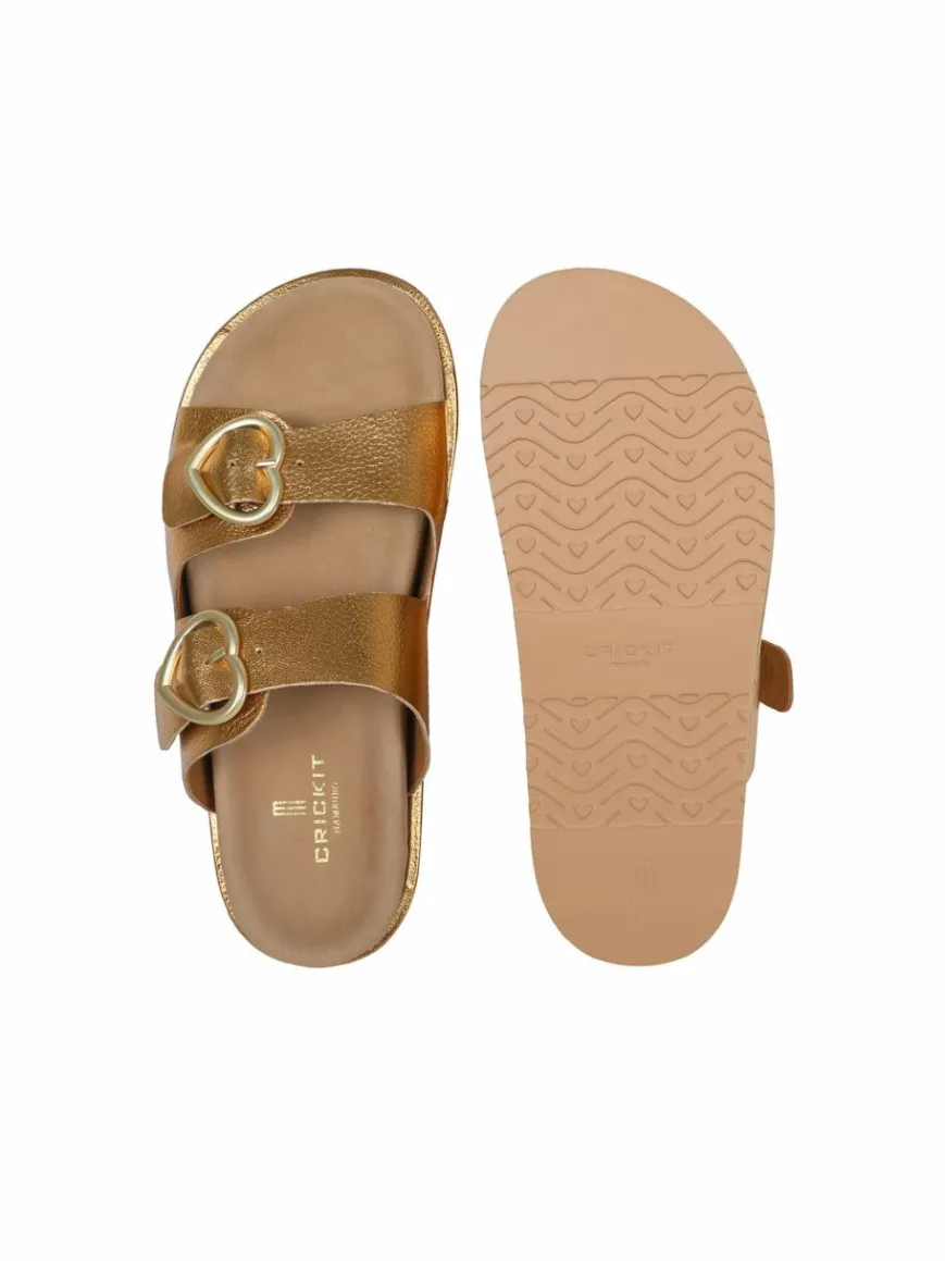 Crickit Sandalen & Sandaletten*Damen Sandale - RINA camel bedruckt