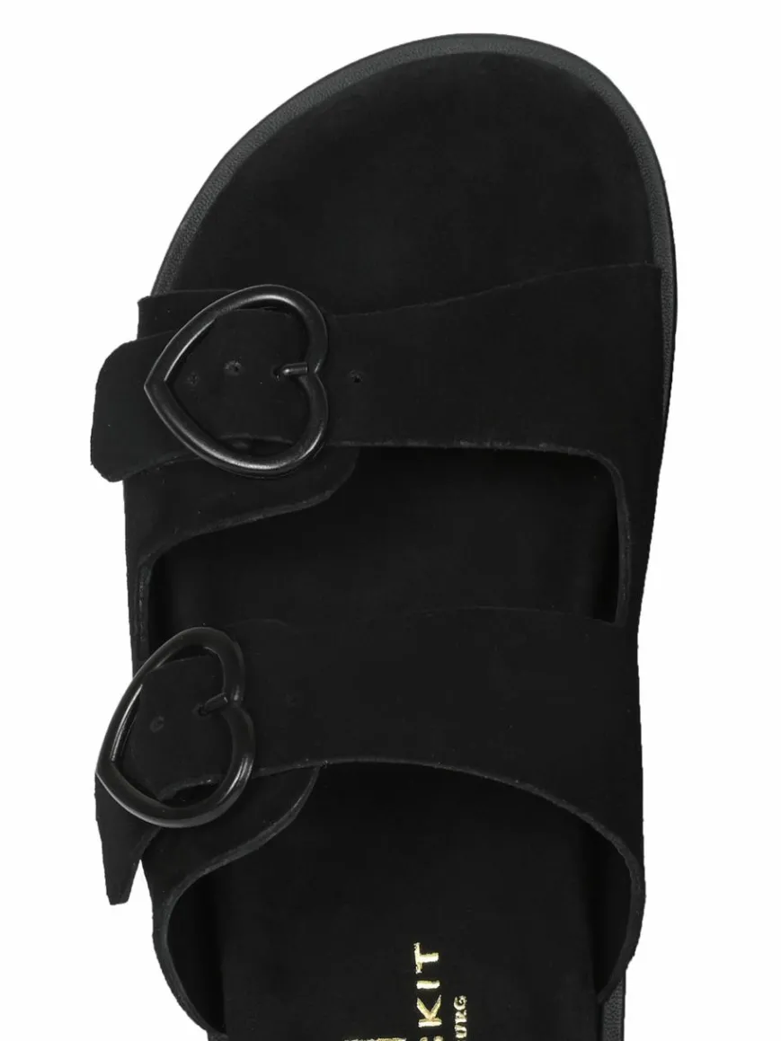 Crickit Sandalen & Sandaletten*Damen Sandale - RINA schwarz bedruckt