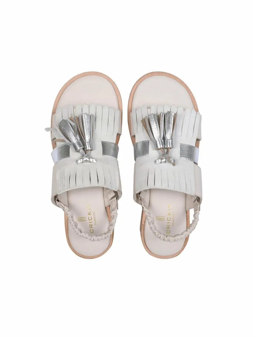 Crickit Sandalen & Sandaletten*Damen Sandale - ROJA weiß uni