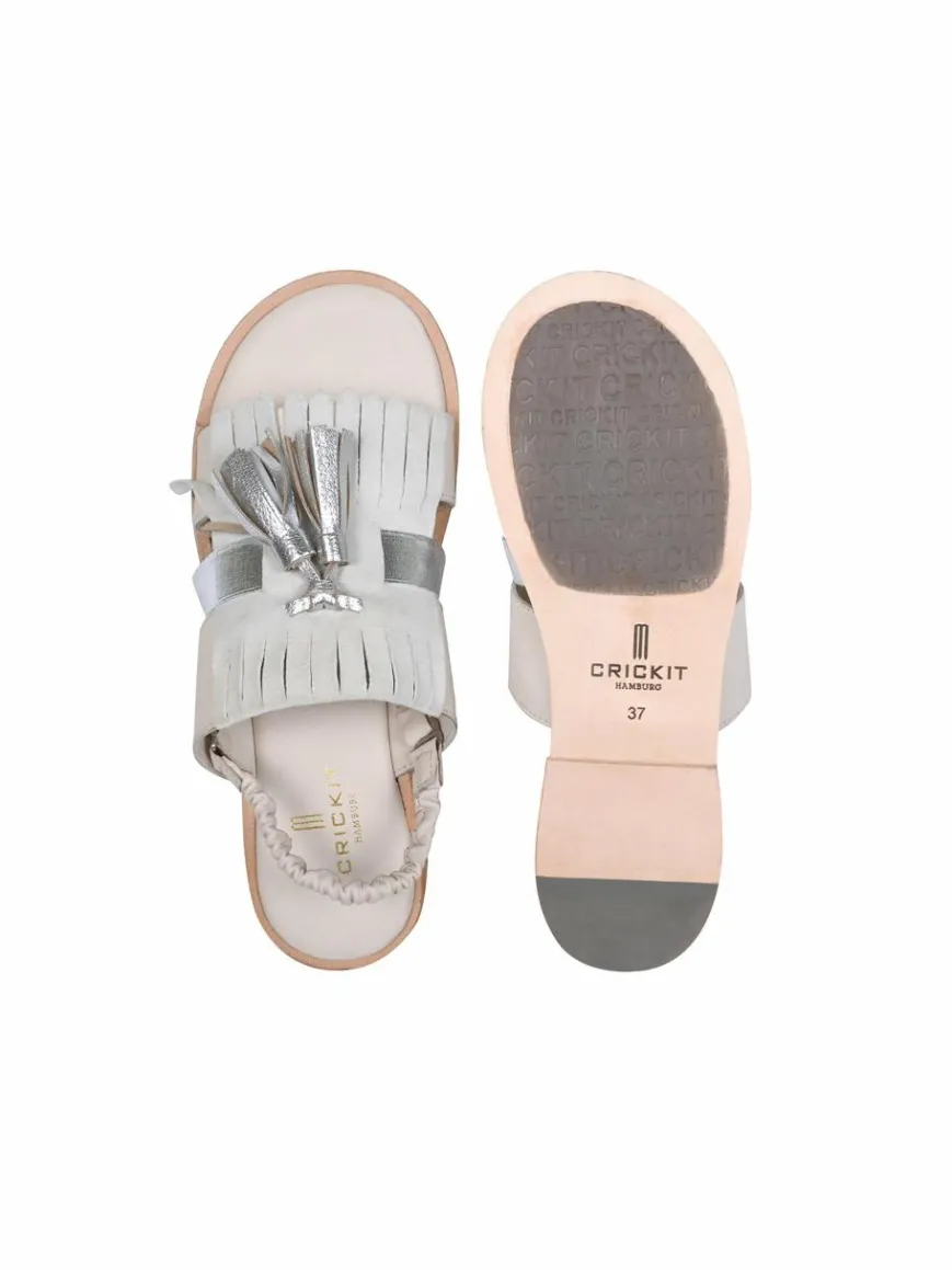 Crickit Sandalen & Sandaletten*Damen Sandale - ROJA weiß uni