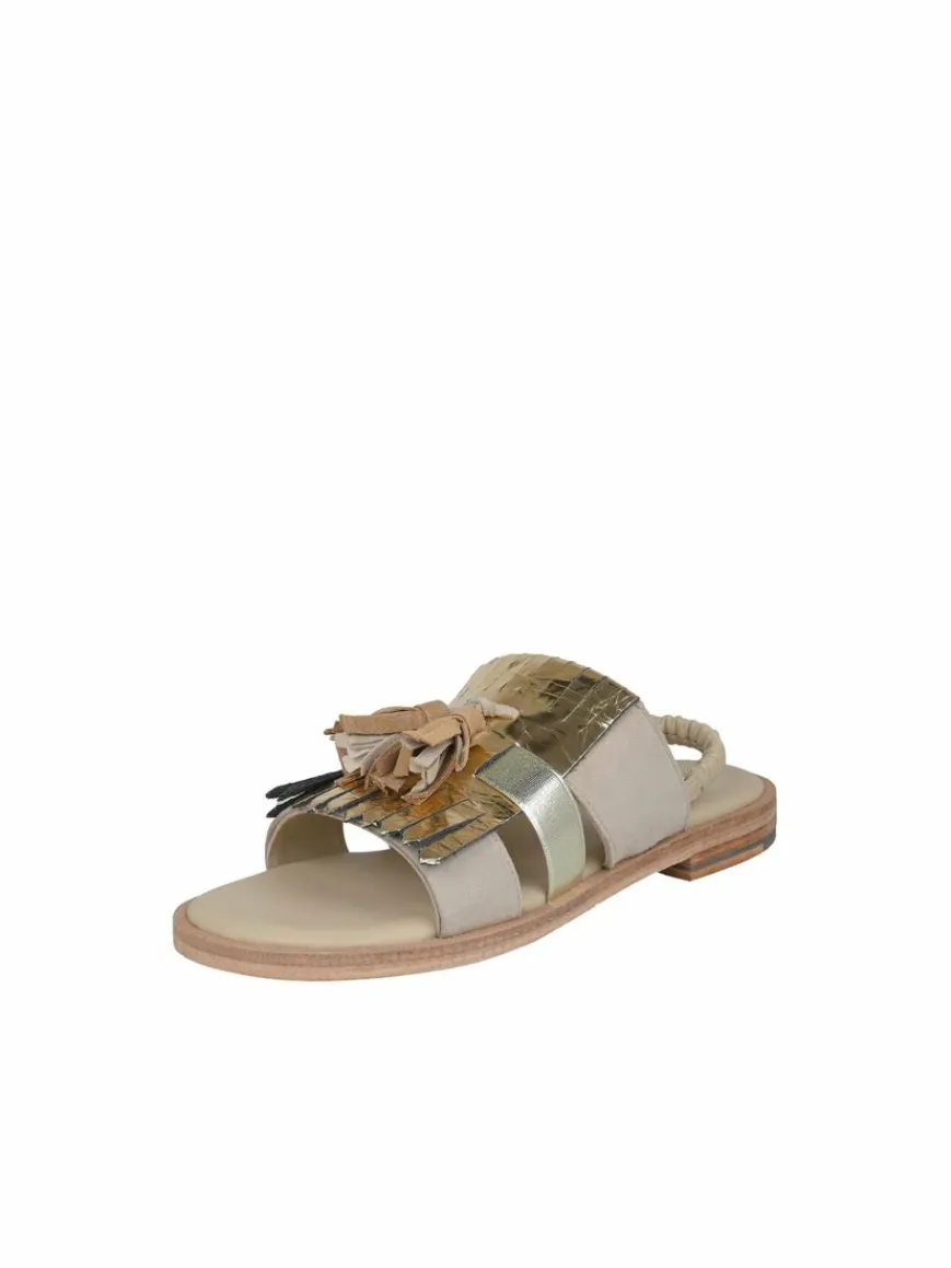 Crickit Sandalen & Sandaletten*Damen Sandale - ROJA beige uni