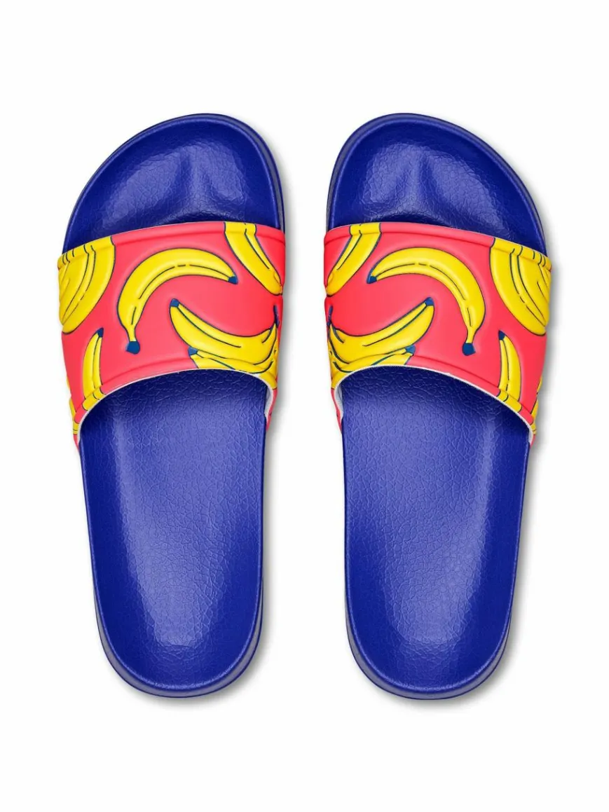 Happy Socks Sandalen & Sandaletten*Damen Sandalen blau gemustert