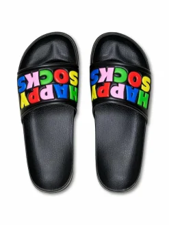 Happy Socks Sandalen & Sandaletten*Damen Sandalen schwarz gemustert