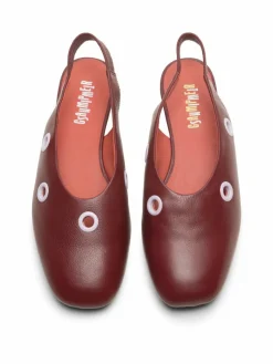 Camper Sandalen & Sandaletten*Damen Sandalen - Twins bordeaux uni