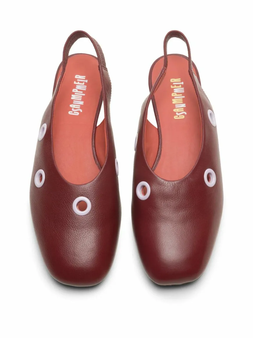 Camper Sandalen & Sandaletten*Damen Sandalen - Twins bordeaux uni