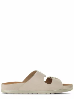 Tamaris Sandalen & Sandaletten*Damen Sandalen aus Leder sand uni