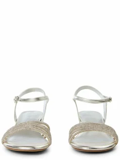 Tamaris Sandalen & Sandaletten*Damen Sandalette silber uni