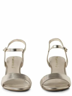 Tamaris Pumps|Sandalen & Sandaletten*Damen Sandaletten gold uni