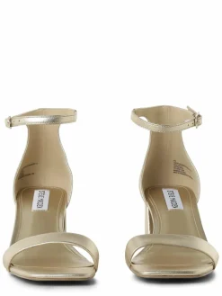 Steve Madden Sandalen & Sandaletten*Damen Sandaletten aus Leder - Epix gold uni
