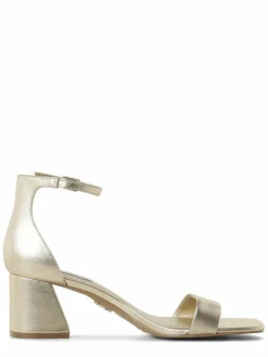 Steve Madden Sandalen & Sandaletten*Damen Sandaletten aus Leder - Epix gold uni