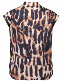 Betty Barclay Blusen*Damen Satin-Bluse mehrfarbig gemustert