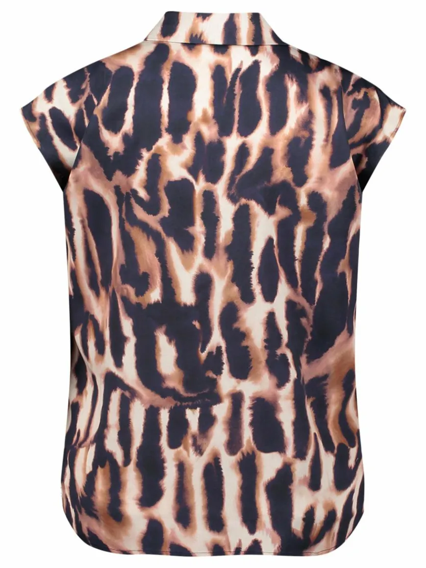 Betty Barclay Blusen*Damen Satin-Bluse mehrfarbig gemustert