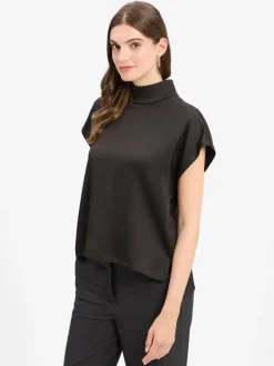 Drykorn Blusen*Damen Satinbluse - Alaria schoko uni