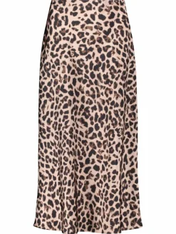 Vera Mont Röcke*Damen Satinrock beige gemustert