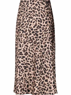 Vera Mont Röcke*Damen Satinrock beige gemustert