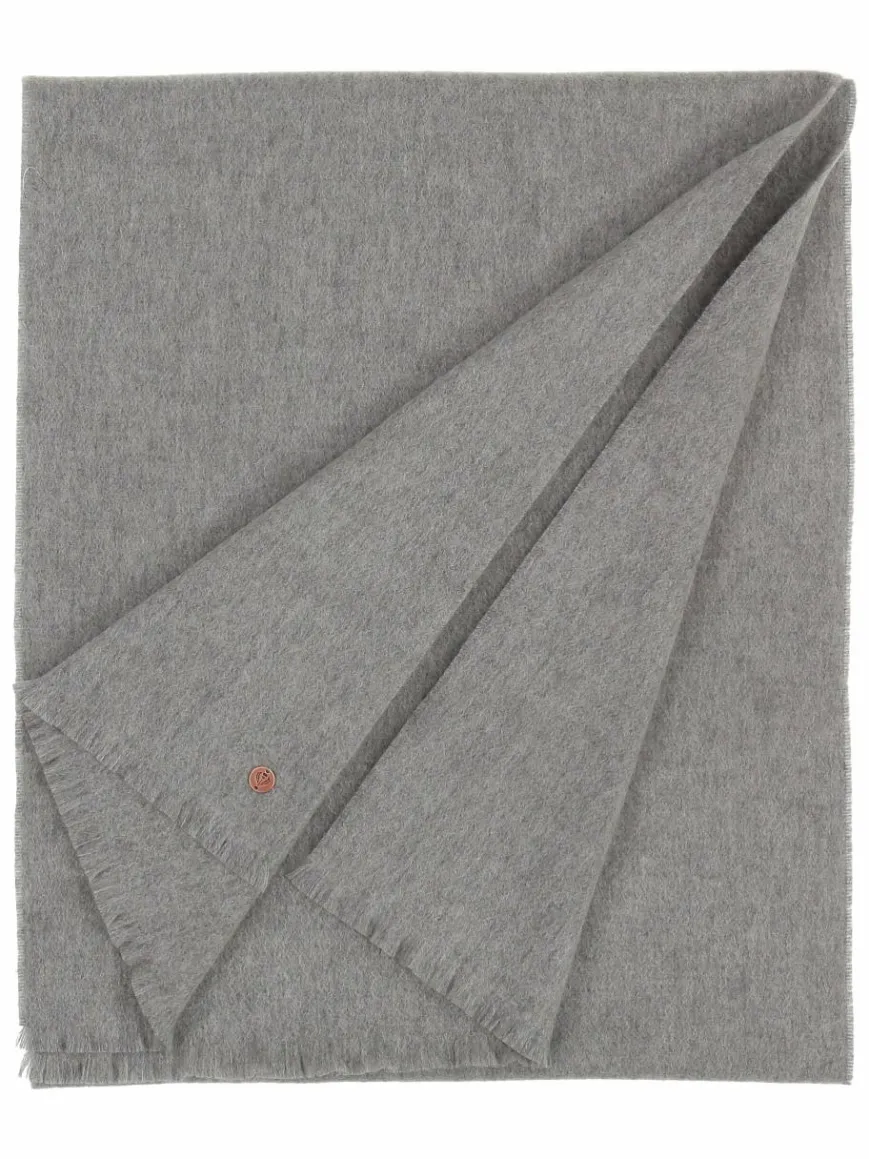 Fraas Schals & Tücher*Damen Schal hellgrau uni