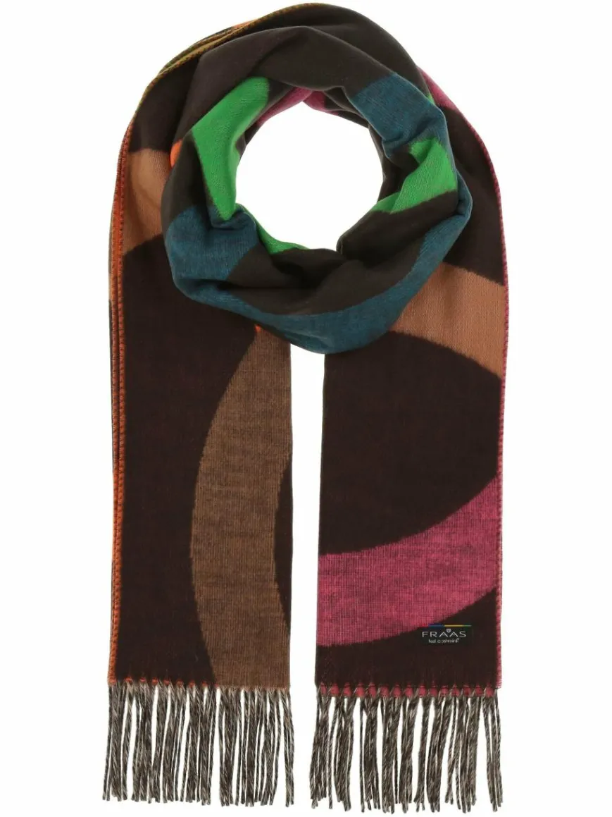 Fraas Schals & Tücher*Damen Schal kastanie gemustert