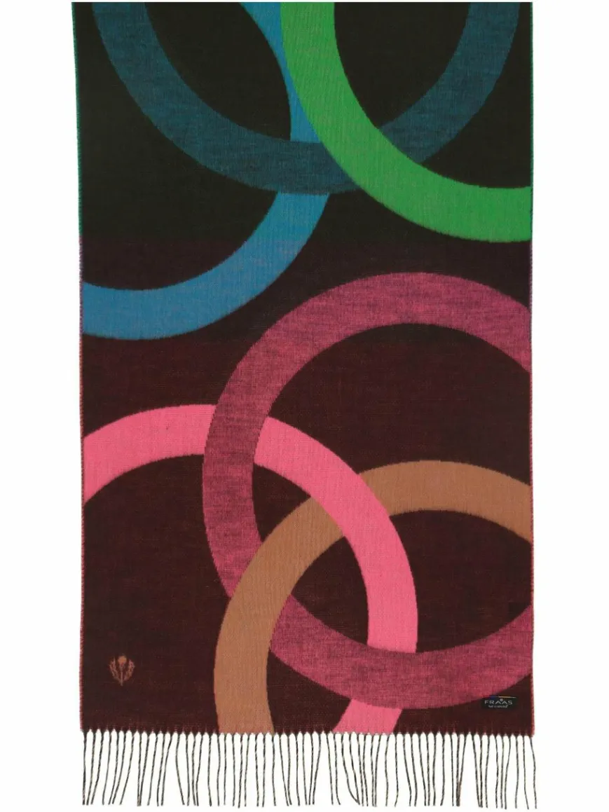 Fraas Schals & Tücher*Damen Schal kastanie gemustert