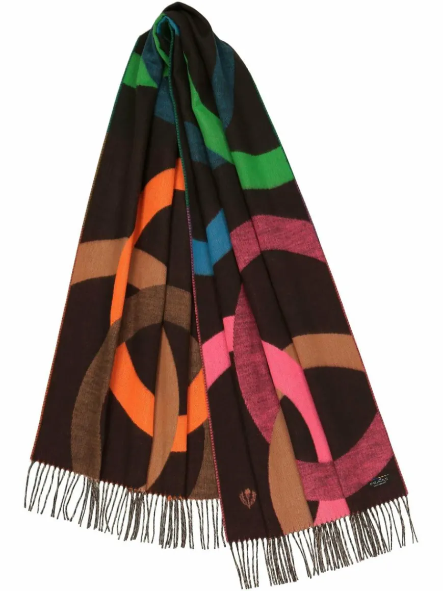 Fraas Schals & Tücher*Damen Schal kastanie gemustert