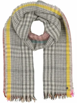 Fraas Schals & Tücher*Damen Schal grau kariert