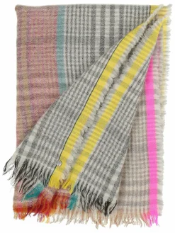 Fraas Schals & Tücher*Damen Schal grau kariert