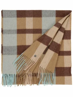 Fraas Schals & Tücher*Damen Schal camel kariert