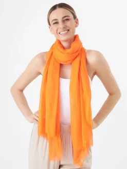 Codello Schals & Tücher*Damen Schal orange uni