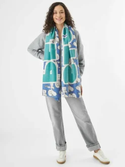 Codello Schals & Tücher*Damen Schal blau bedruckt