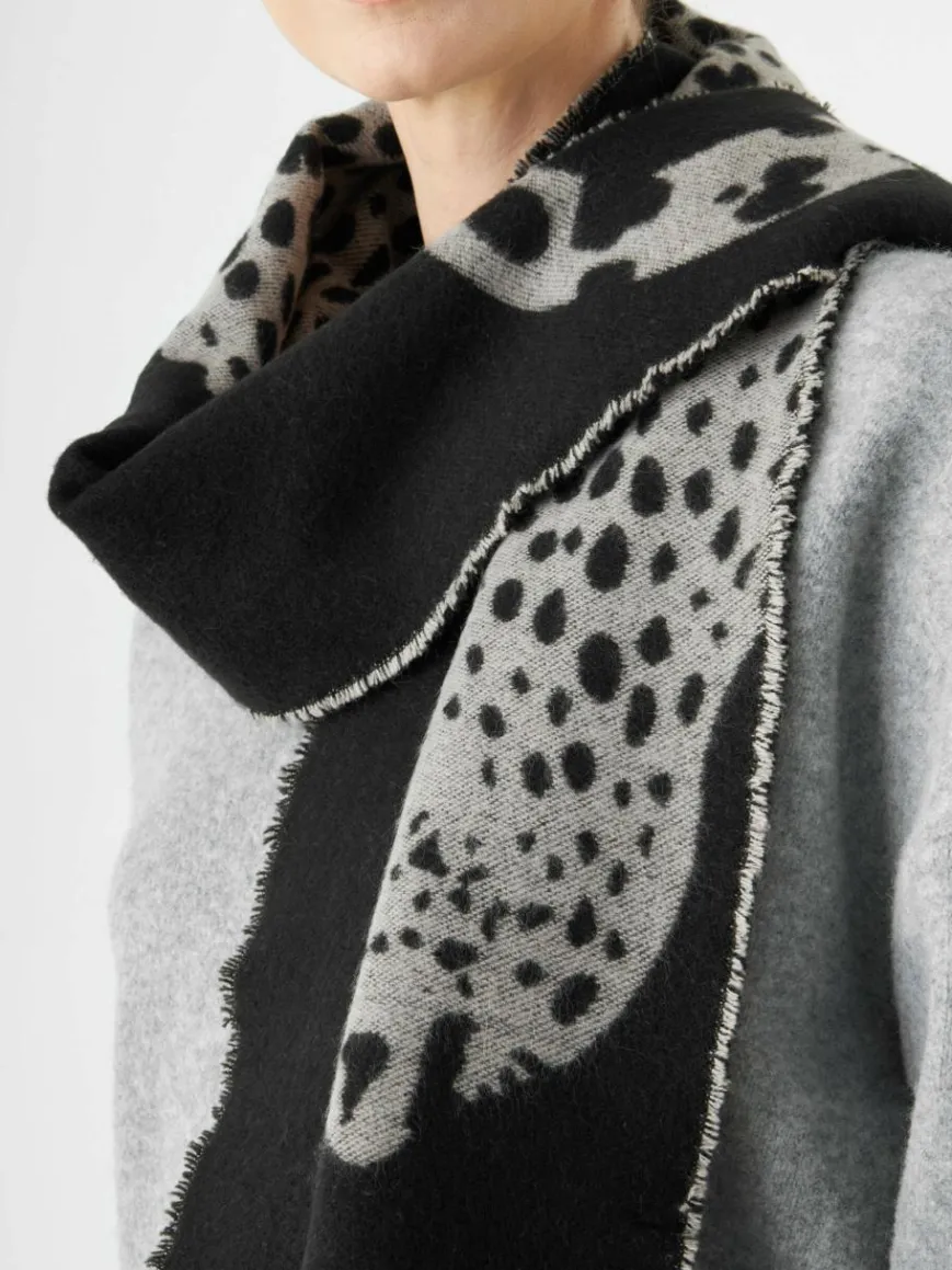 Codello Schals & Tücher*Damen Schal schwarz bedruckt