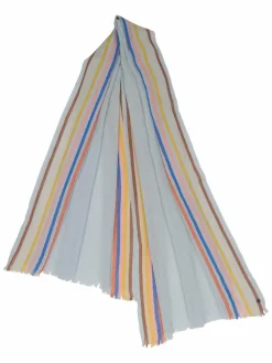 Fraas Schals & Tücher*Damen Schal hellblau gestreift