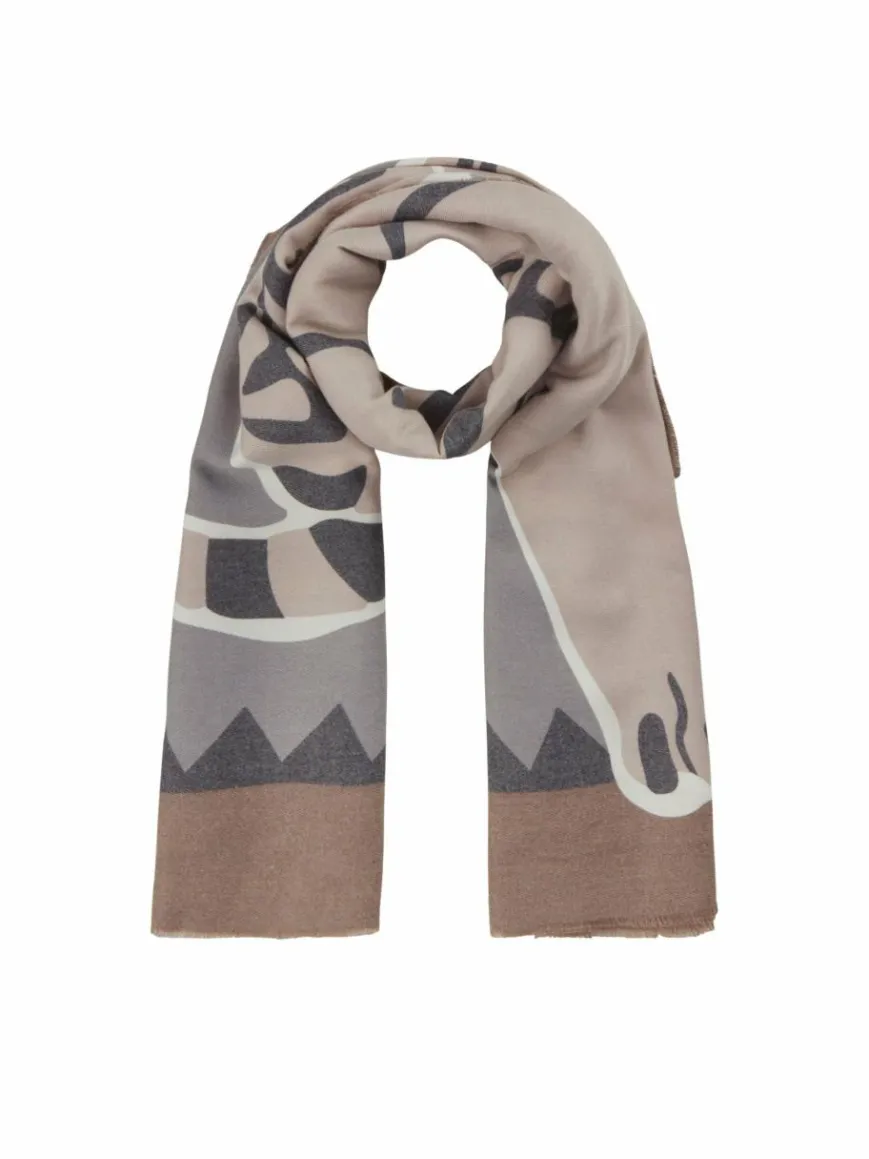 Codello Schals & Tücher*Damen Schal grau bedruckt