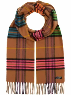 Fraas Schals & Tücher*Damen Schal camel kariert