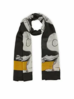 Codello Schals & Tücher*Damen Schal schwarz bedruckt