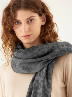 Codello Schals & Tücher*Damen Schal schwarz bedruckt