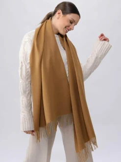 Fraas Schals & Tücher*Damen Schal braun uni