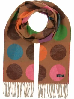 Fraas Schals & Tücher*Damen Schal camel gemustert