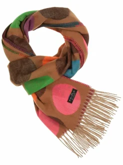 Fraas Schals & Tücher*Damen Schal camel gemustert