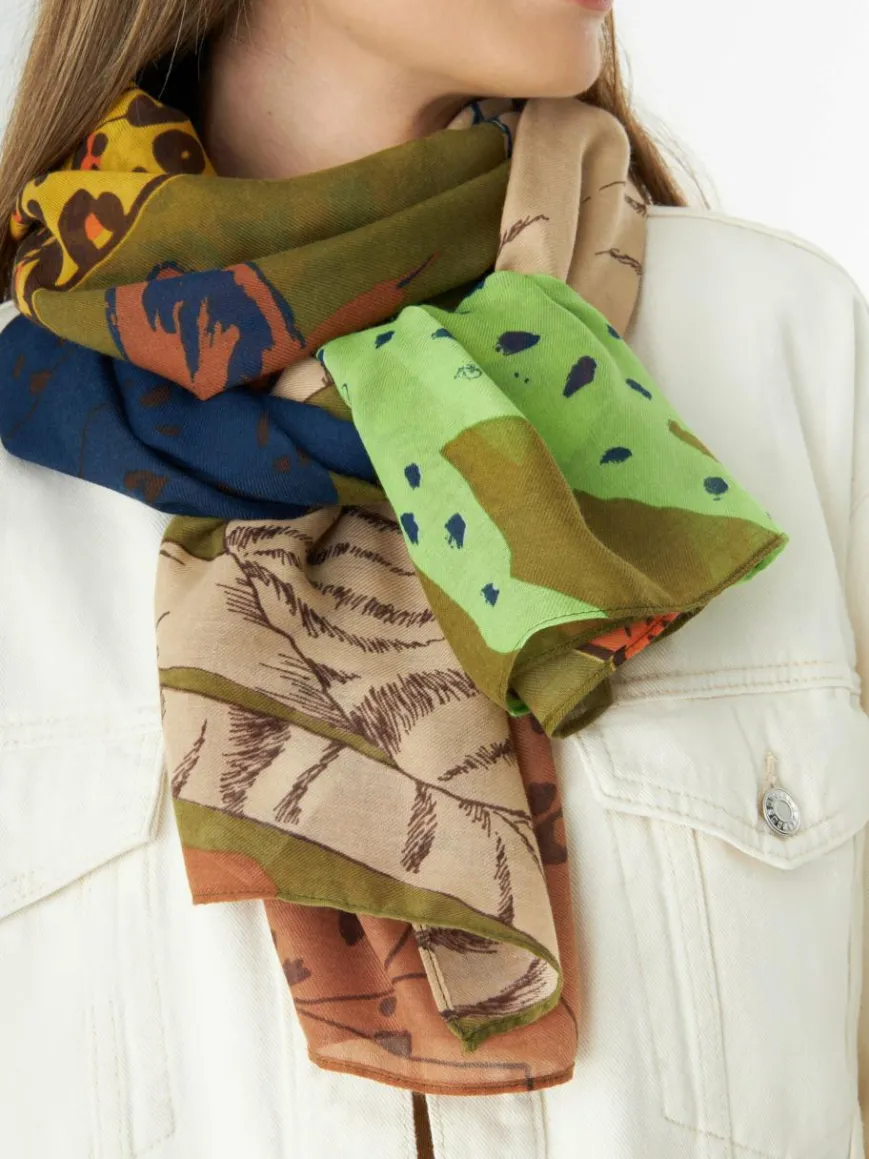 Codello Schals & Tücher*Damen Schal grün bedruckt
