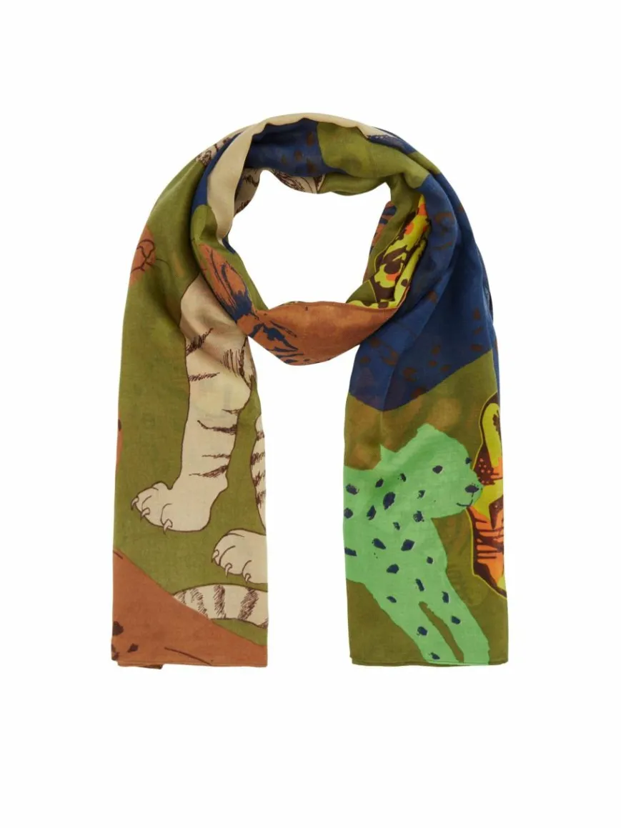 Codello Schals & Tücher*Damen Schal grün bedruckt